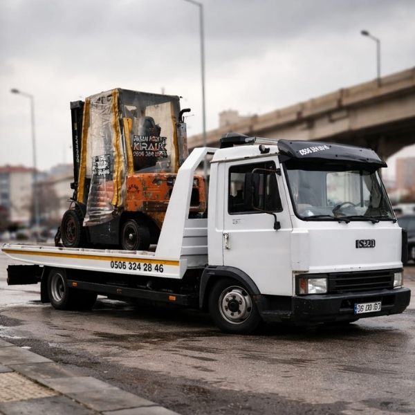 En yakın İlker forklift kiralama hizmetinde kullanılan forklift